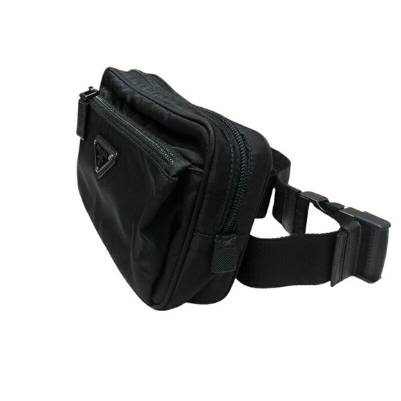 Prada Re Nylon Belt Bag Black - Picture 2 of 9